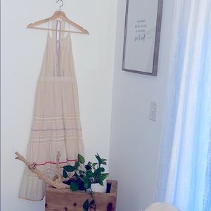 Urban Outfitter Beautiful Cream  Dress